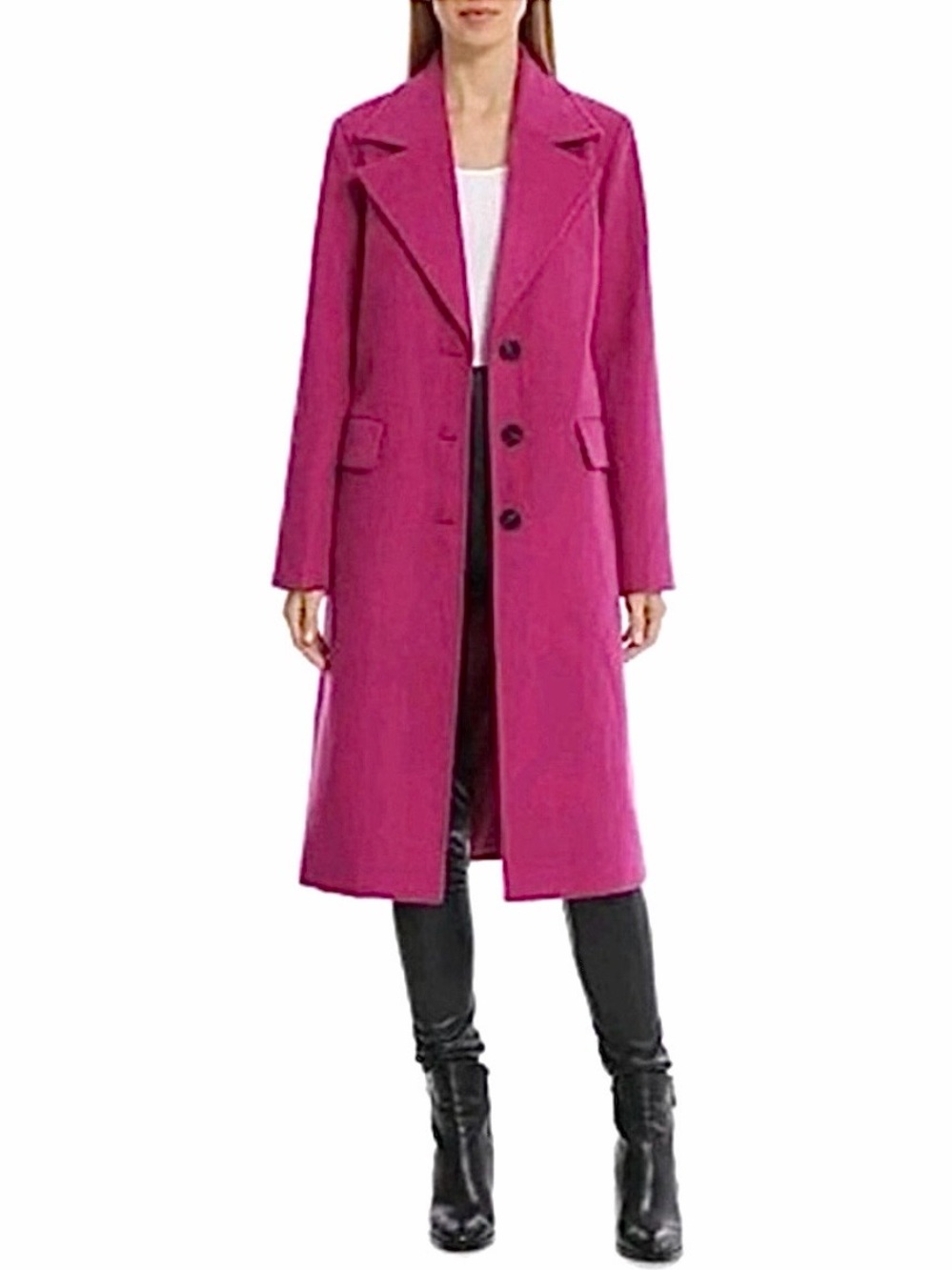 Avec Les Filles • Wool Trench Coat • L